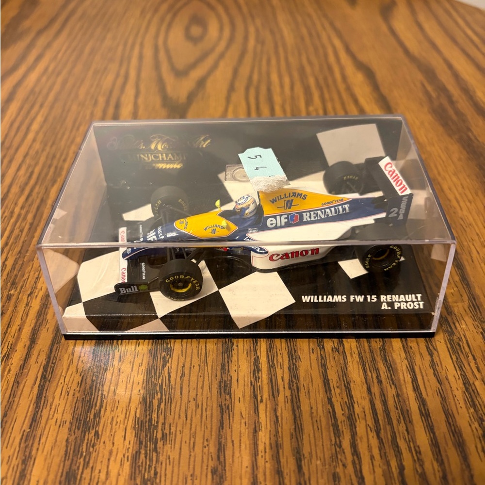 MINICHAMPS WILLIAMS FW15 RENAULT #2 A. PROST F1 1993 BOXED 1/43